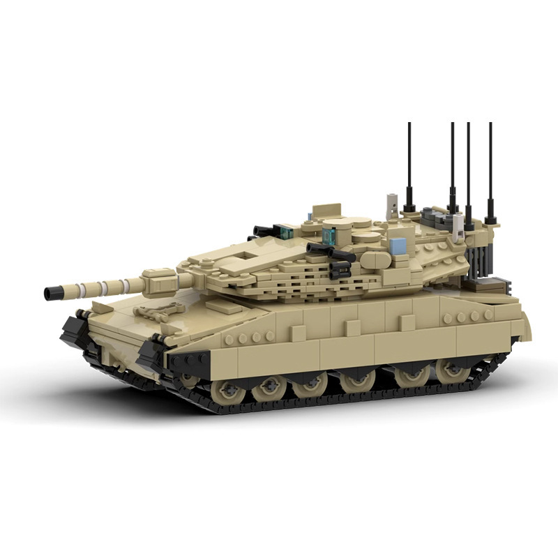 Lego Compatible Military Tank - Merkava Mk4 Tank Blokları, Modern Askeri