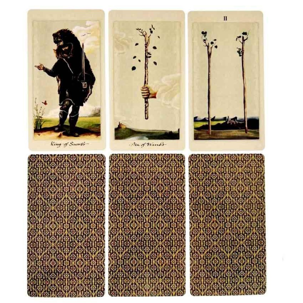 Tarot Cards Deck With Guidebook - Pagan Otherworlds Tarot 78 Kartlı Deste
