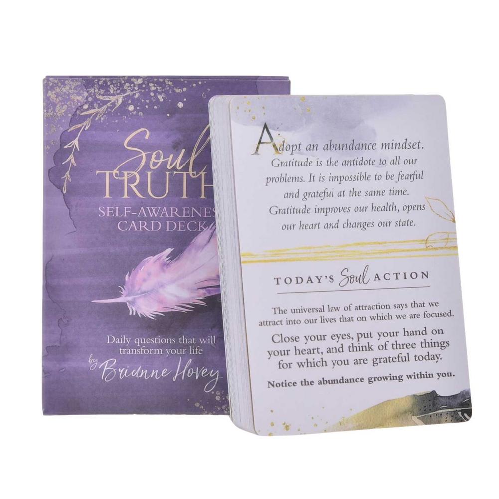 Tarot Cards Deck With Guidebook - Ruh Hakikiyeti Öz Bilinç Kartları Paketi