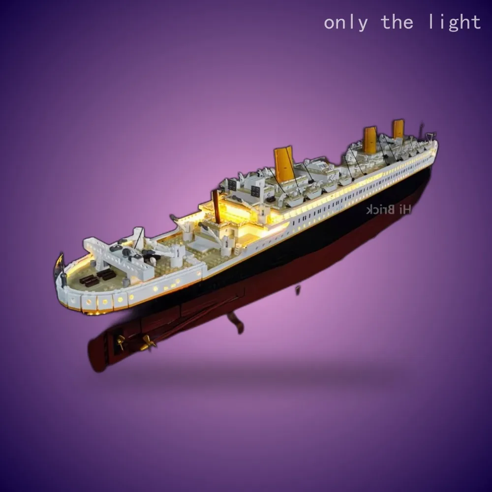 Building Blocks - Titanic gemisi için 10294 yapı bloklarıyla