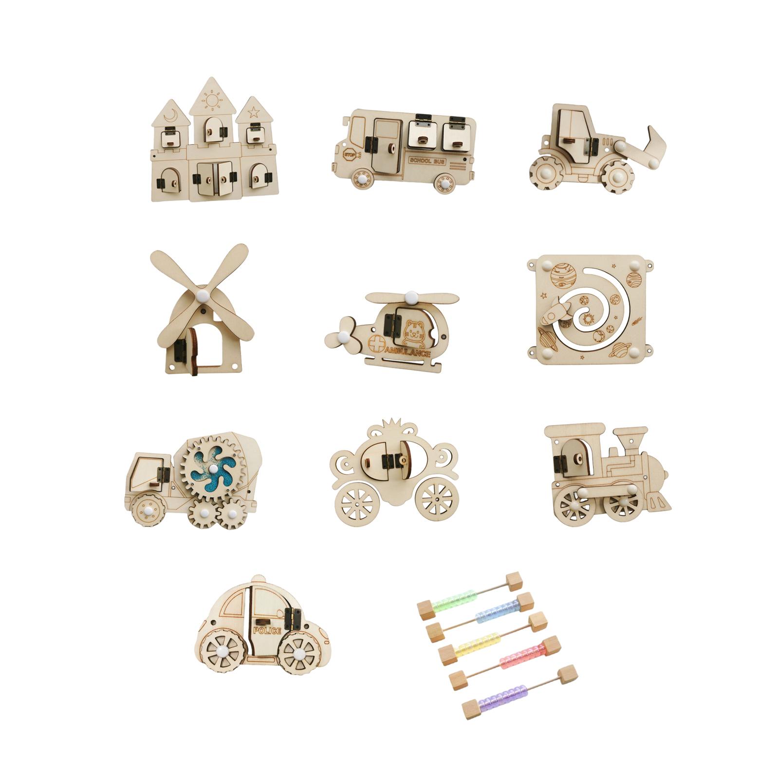 Ahşap Aktivite Panosu, Çocukla - Montessori Wooden Busy Board Toddler incelemesi ve fiyatı