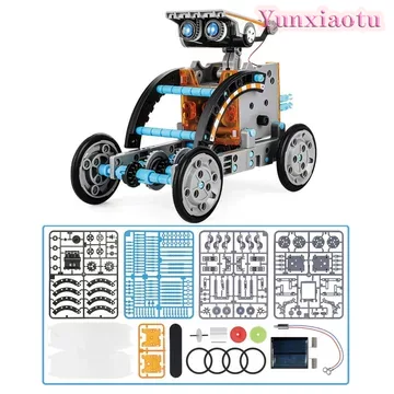12'si 1 Arada Güneş Enerjili R - Stem Solar Robot Kit For Kids incelemesi ve fiyatı
