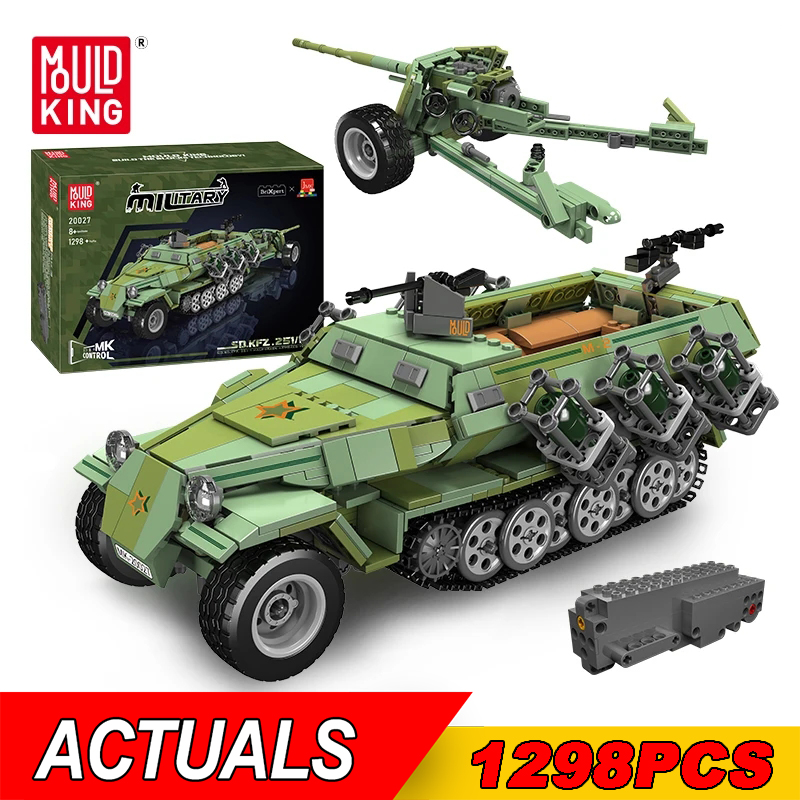 Kalıp kral 20027 askeri uzakta - Lego Compatible Military Tank incelemesi ve fiyatı