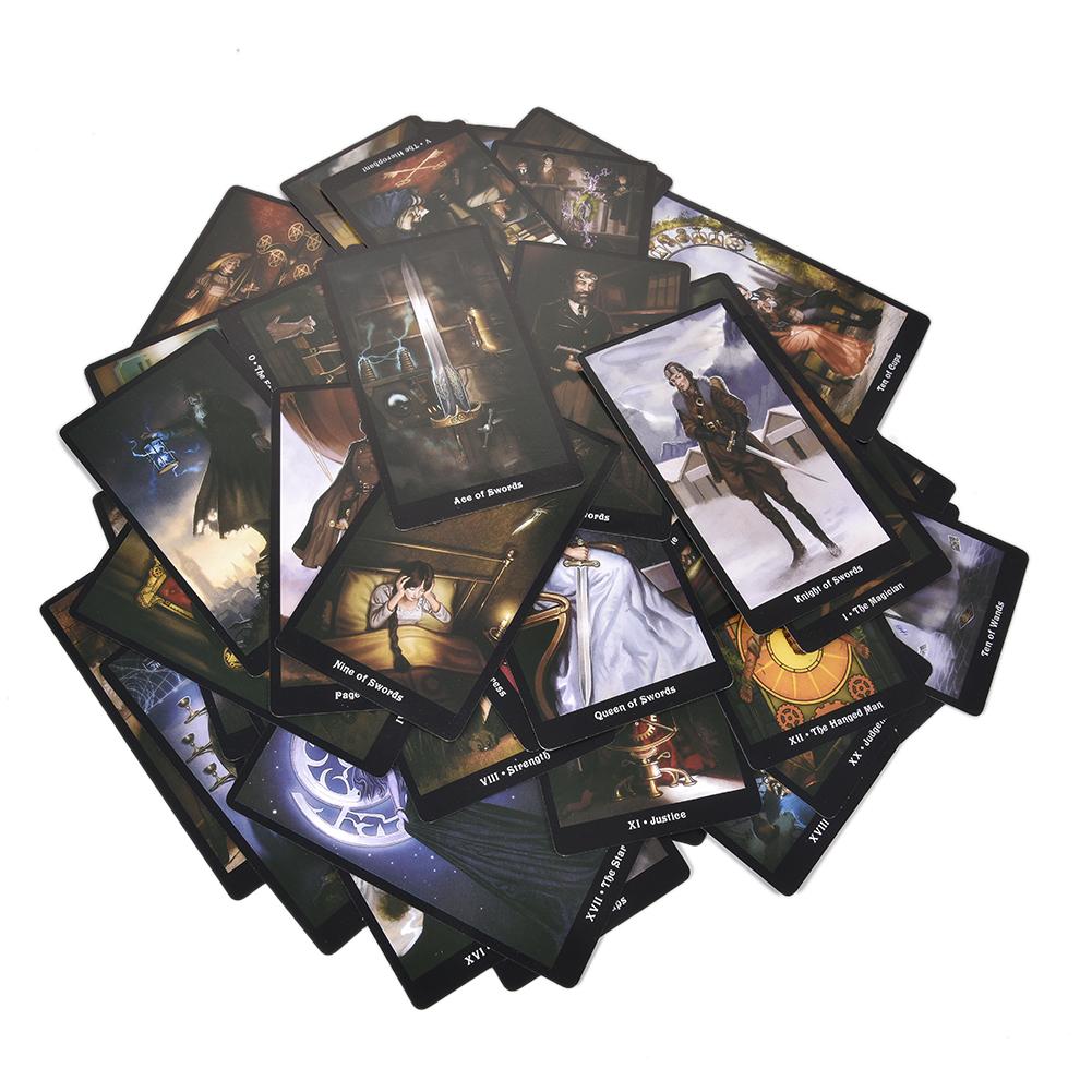 78Card Steampunk Tarot Oracle  - Tarot Cards Deck With Guidebook incelemesi ve fiyatı