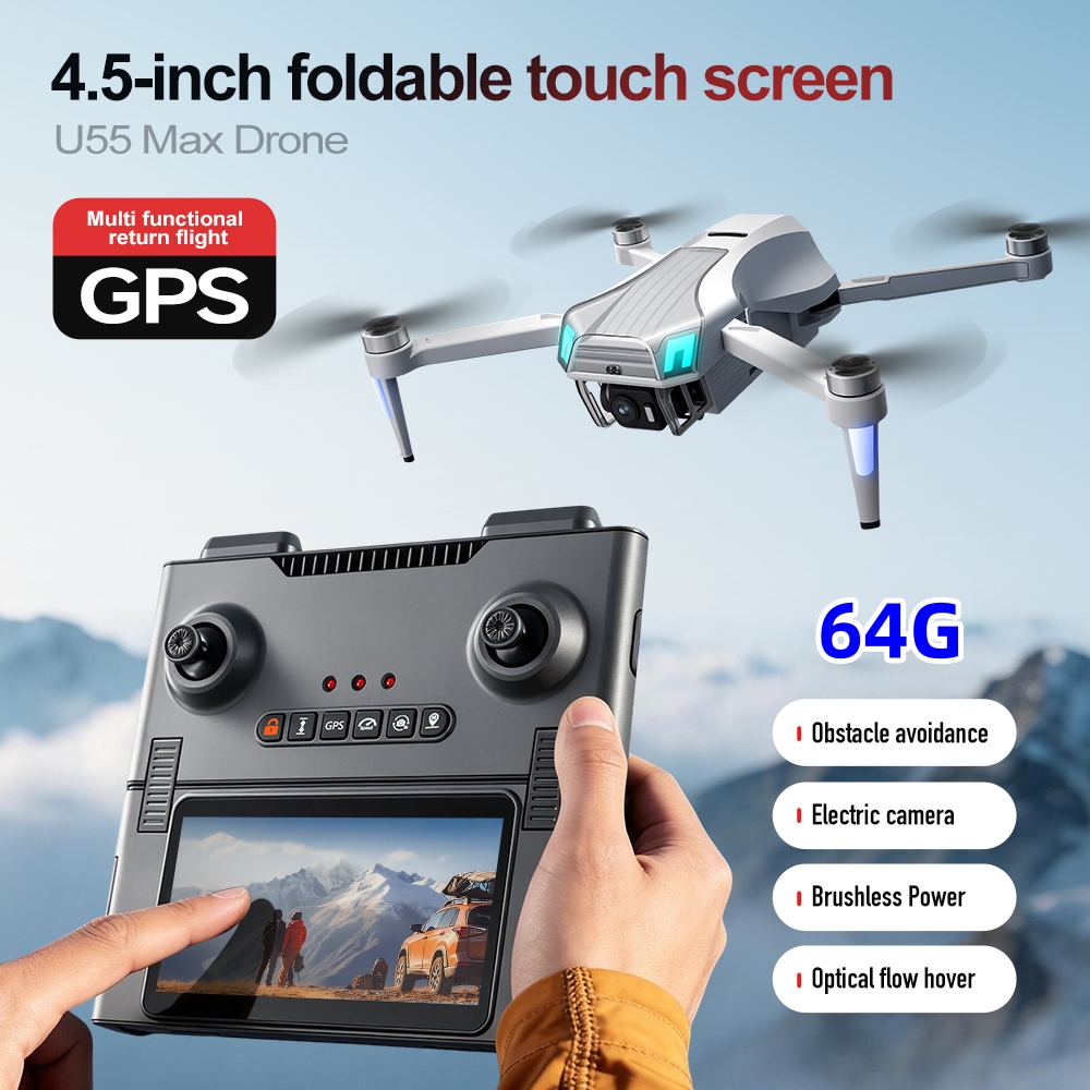 NCZOBOE U55 Drone Profesyonel  - Fpv Brushless Rc Drone 4K incelemesi ve fiyatı