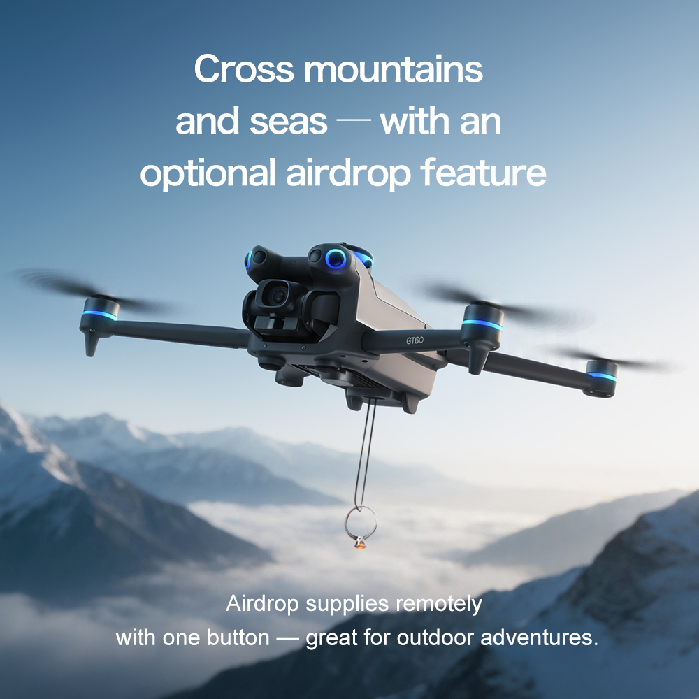 Orijinal GT60 GPS Katlanabilir - Fpv Brushless Rc Drone 4K incelemesi ve fiyatı