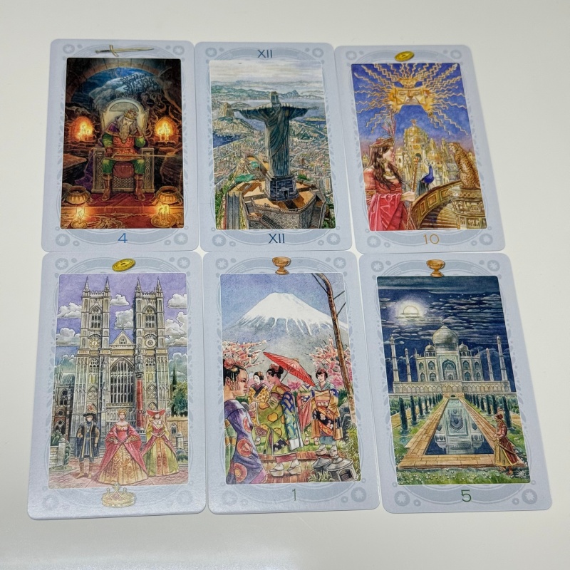 ТАРО СВЯЩЕННЫХ МЕСТ Rus Versiy - Tarot Cards Deck With Guidebook incelemesi ve fiyatı