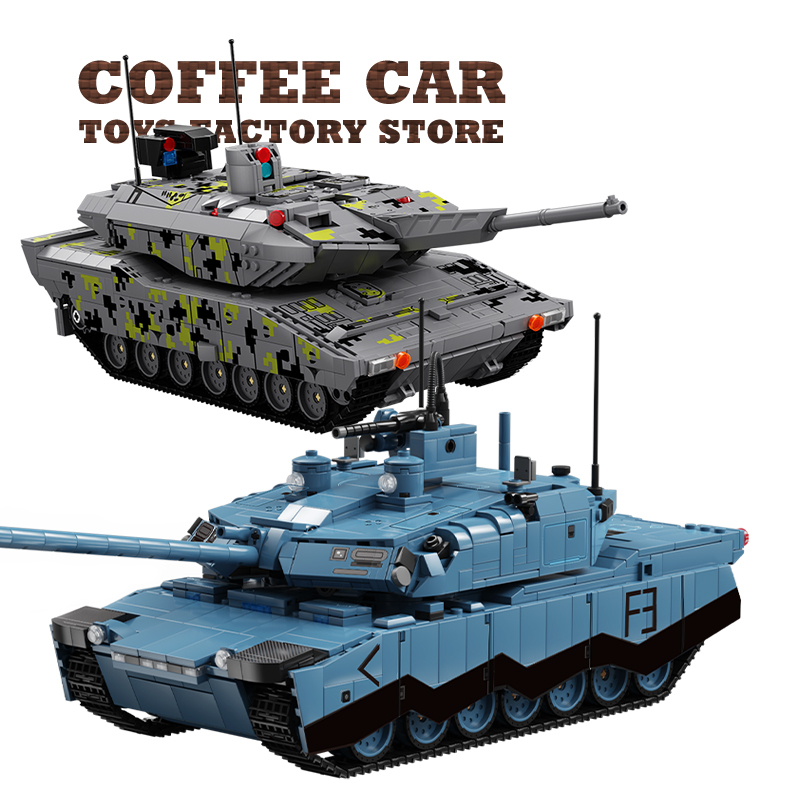 Ana Tank T-14 Yapı Blokları As - Lego Compatible Military Tank incelemesi ve fiyatı